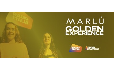 Marlù Golden Experience a Fuori Sanremo con Radio Italia