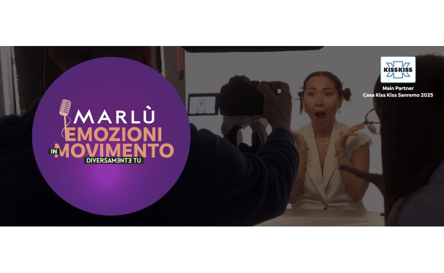 Marlù a Casa Kiss Kiss a Sanremo