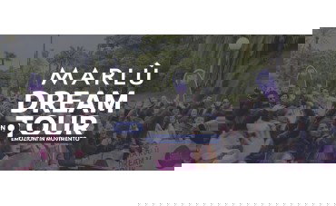 Marlù porta le sue emozioni in movimento a Sanremo con il Marlù Dream On Tour 2025 