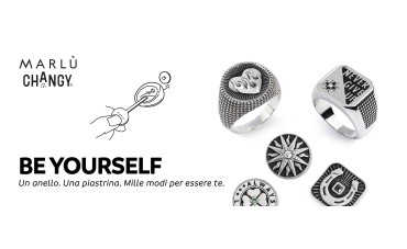 Be Yourself: un anello, una piastrina, mille modi per essere te.